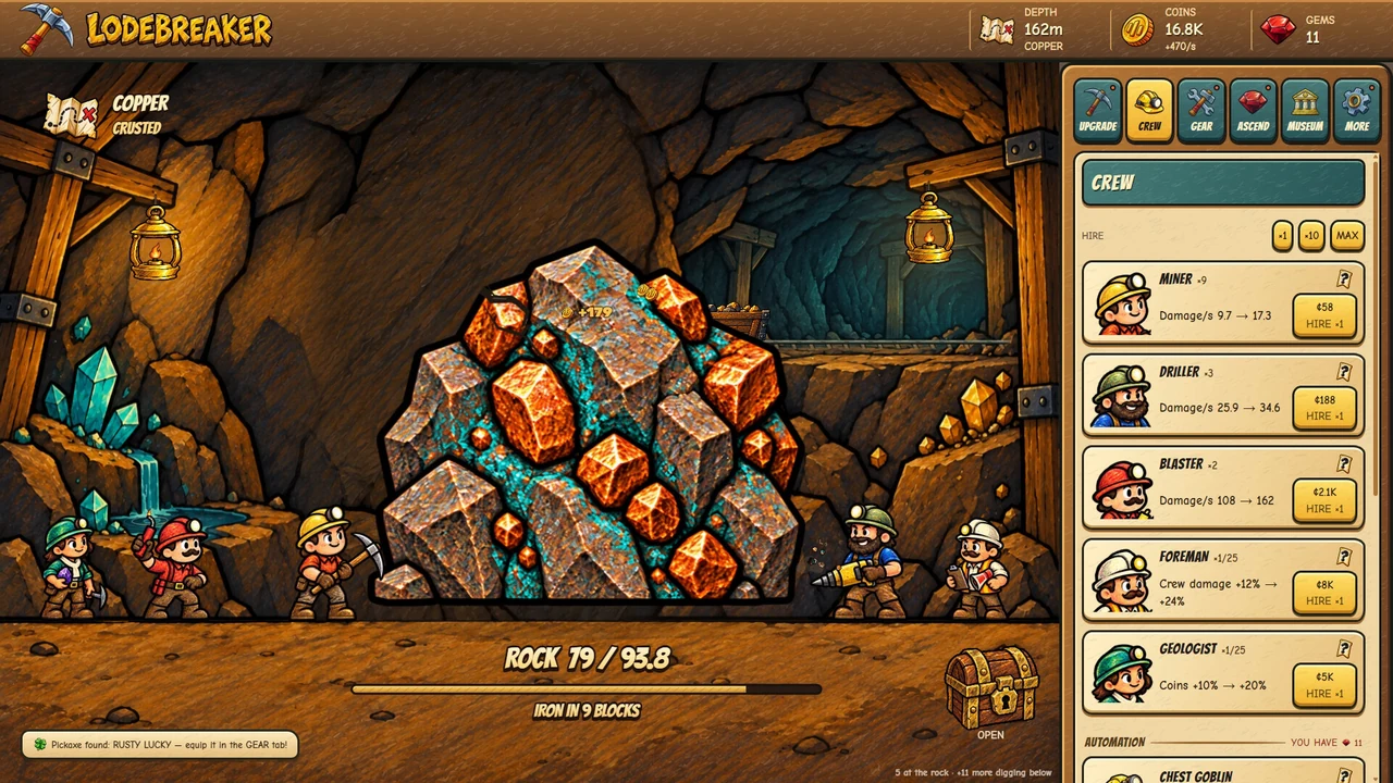 Lodebreaker gameplay screenshot 5