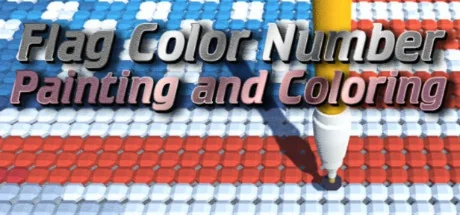 Flag Color Number - Painting and Coloring game artwork