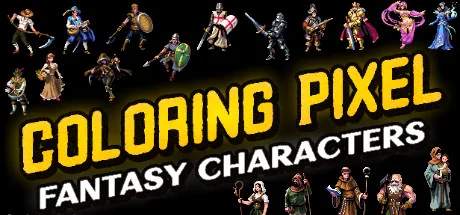 Coloring Pixel - Fantasy Characters game artwork