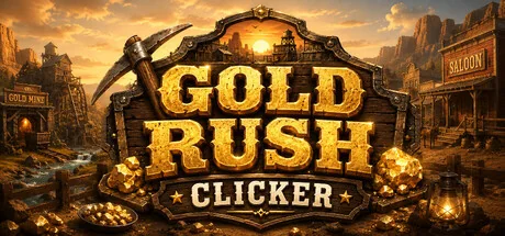 Gold Rush Clicker game artwork