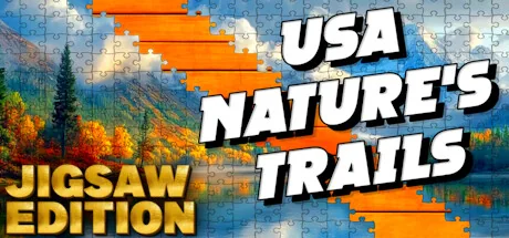 USA Nature's Trails Jigsaw Edition game artwork