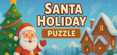Santa Holiday Puzzle game artwork
